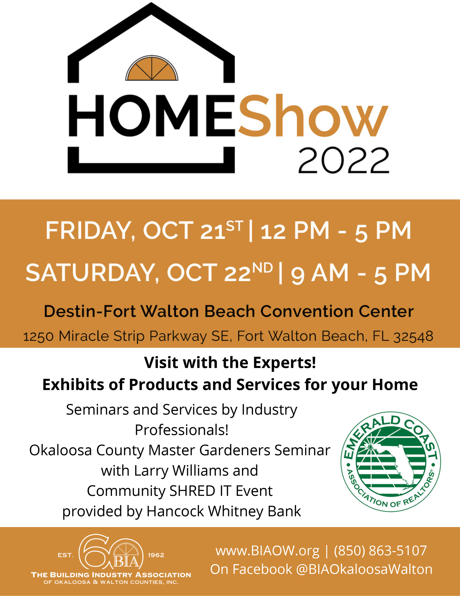 Home Show 2022 Emerald Coast Association of Realtors